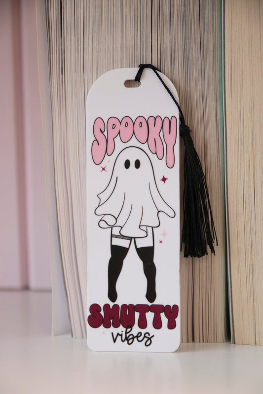 Spooky Smutty Vibes Acrylic Printed Bookmark