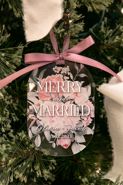 Merry + Married - In Bloom Ornament Collection