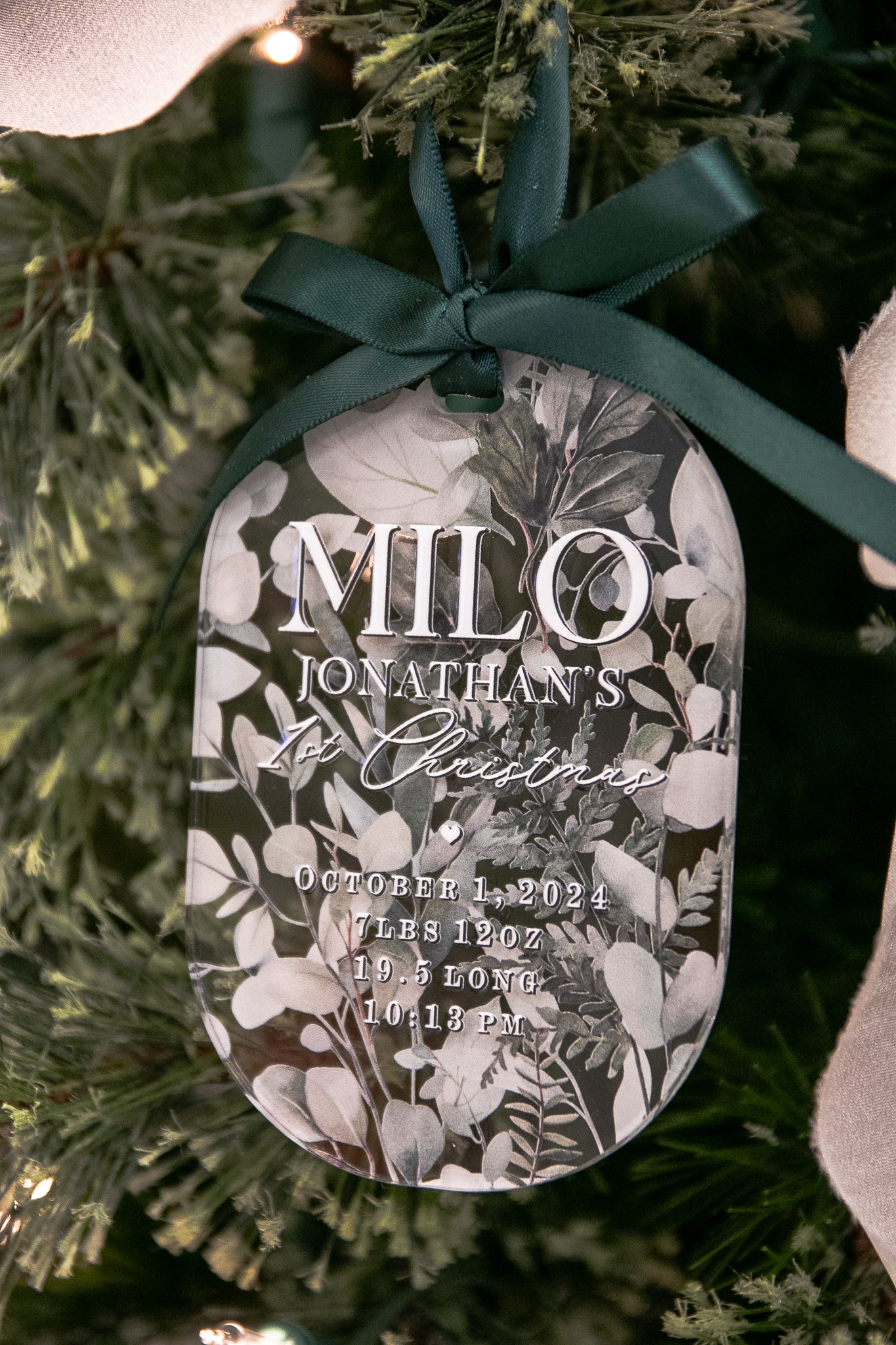 Baby's First Christmas - In Bloom Ornament Collection