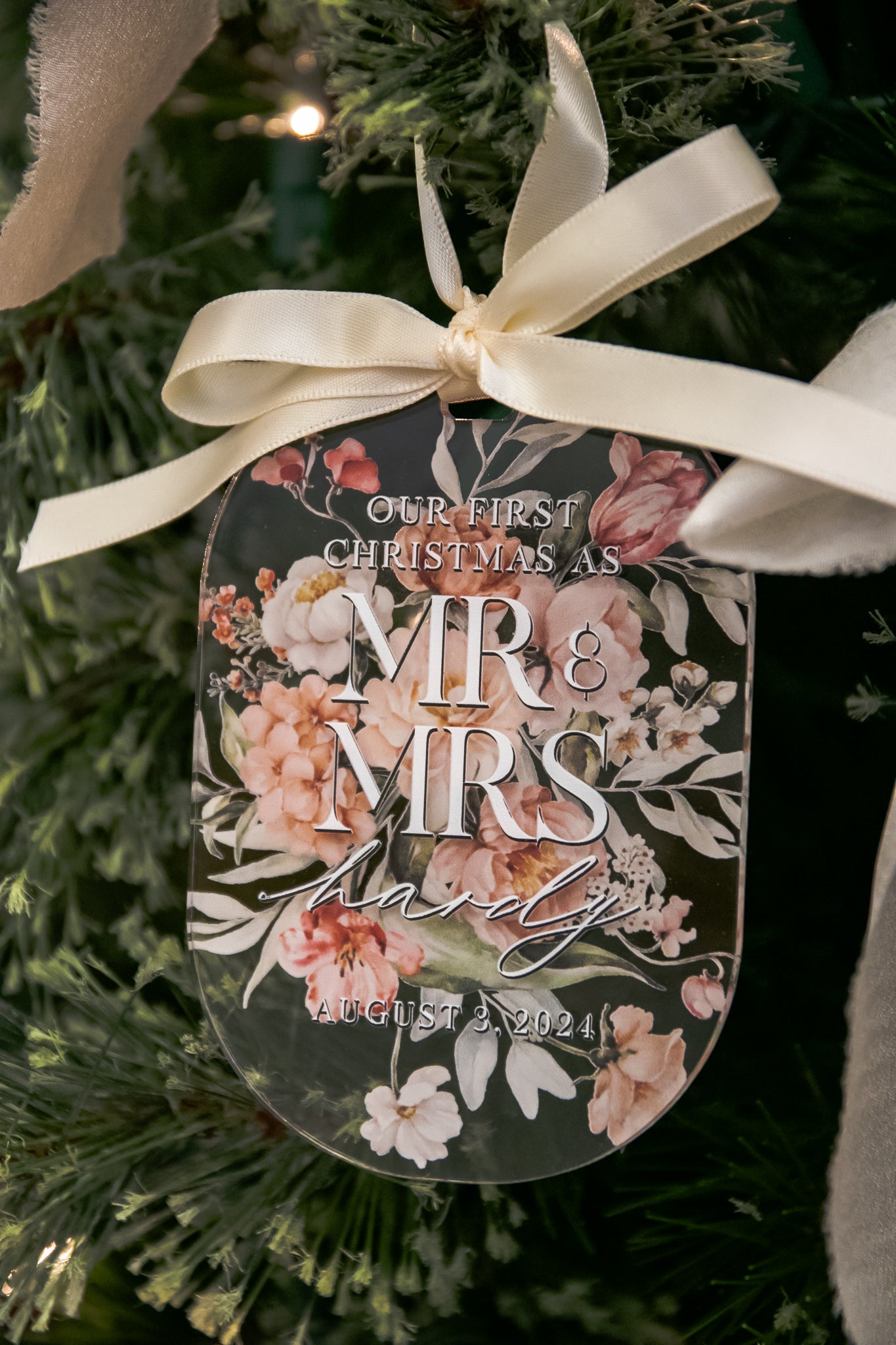 First Christmas Married - In Bloom Ornament Collection