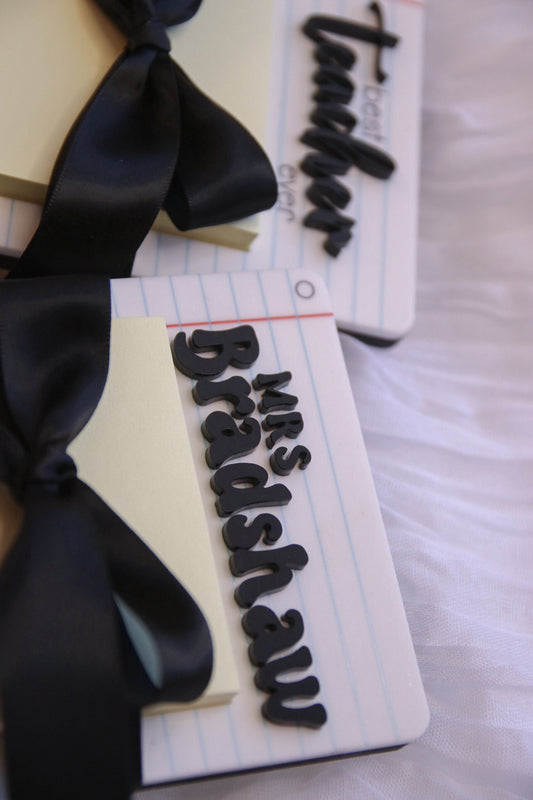 Teacher Sticky Note Gift - Lined Paper