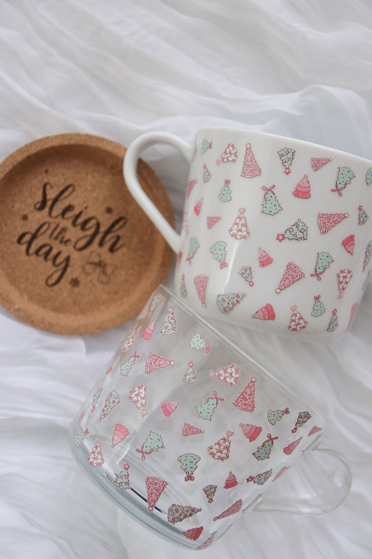 Mug with Coaster Set Assorted