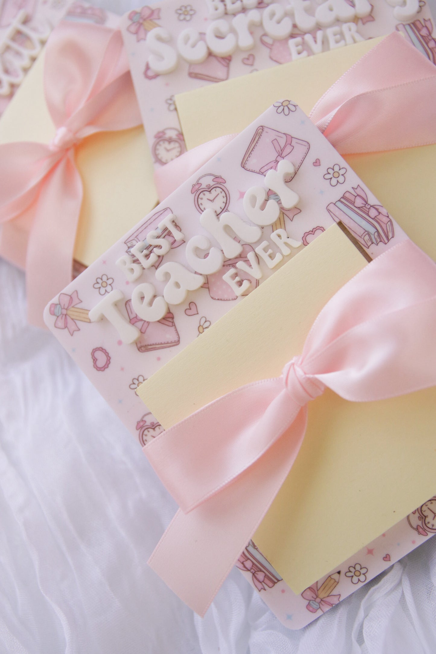 Teacher Sticky Note Gift - Pink