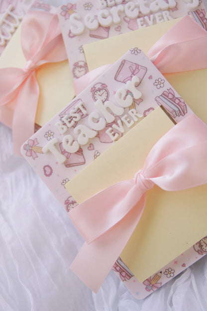 Teacher Sticky Note Gift - Pink