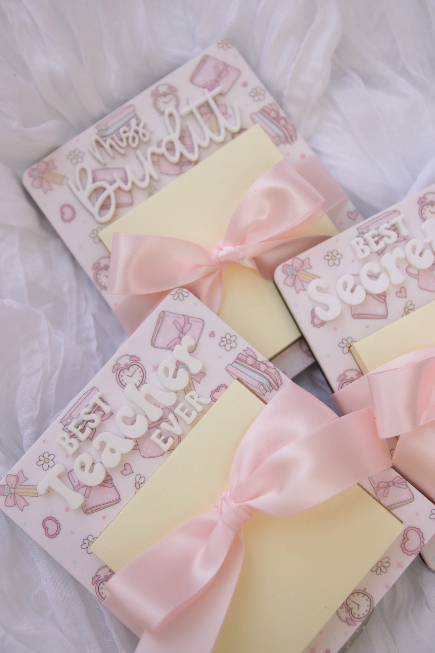 Teacher Sticky Note Gift - Pink