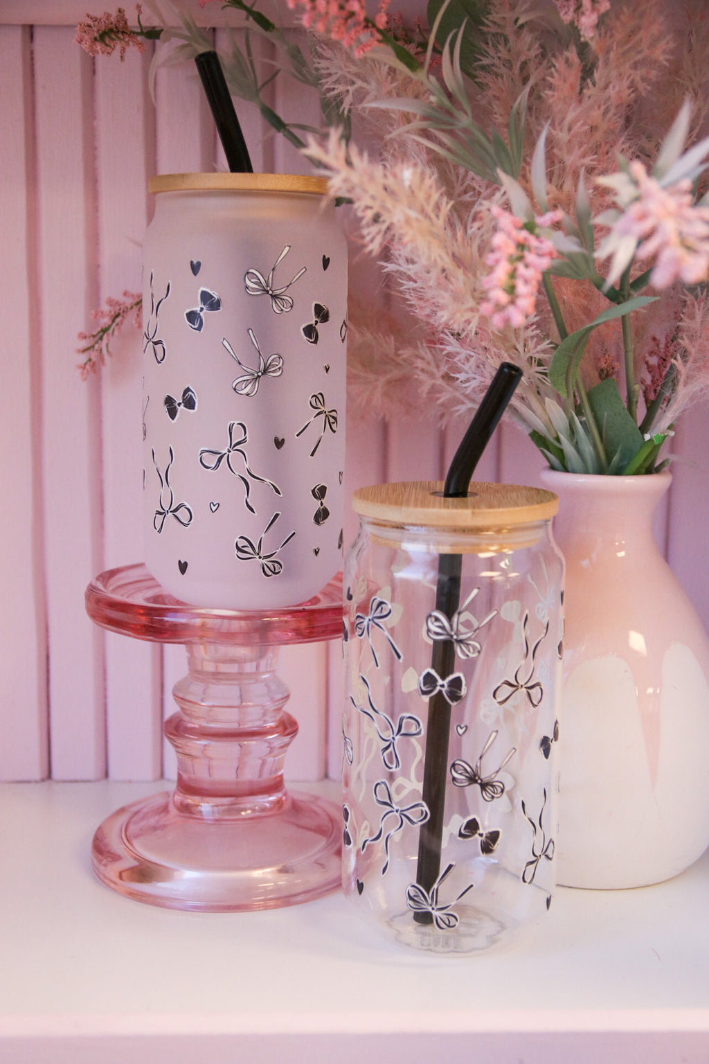 Can Glass with Lid Assorted