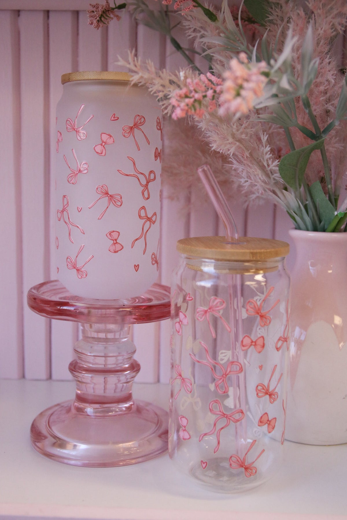 Can Glass with Lid Assorted