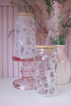 Can Glass with Lid Assorted