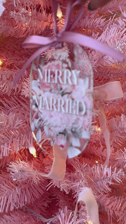 Merry + Married - In Bloom Ornament Collection