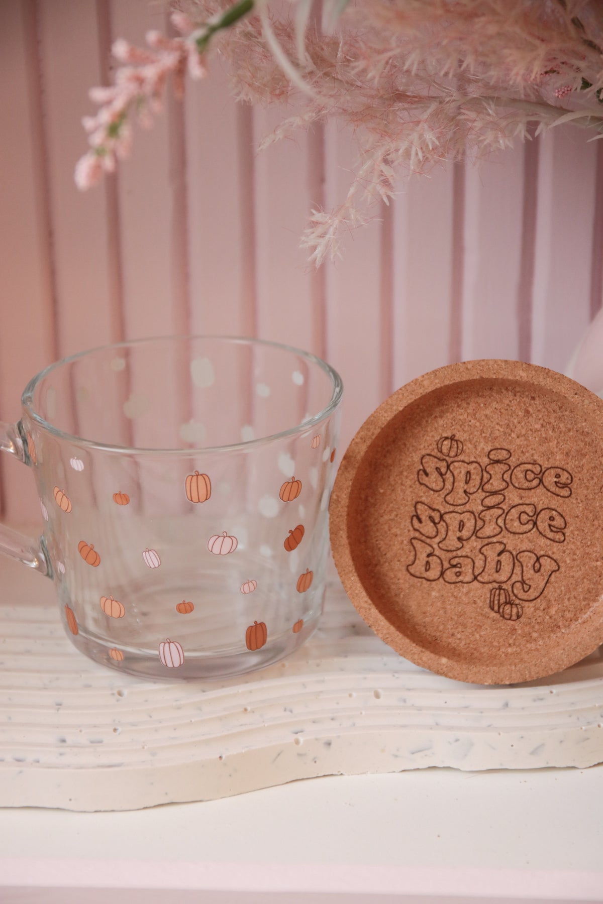 Mug with Coaster Set Assorted