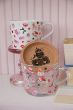Mug with Coaster Set Assorted