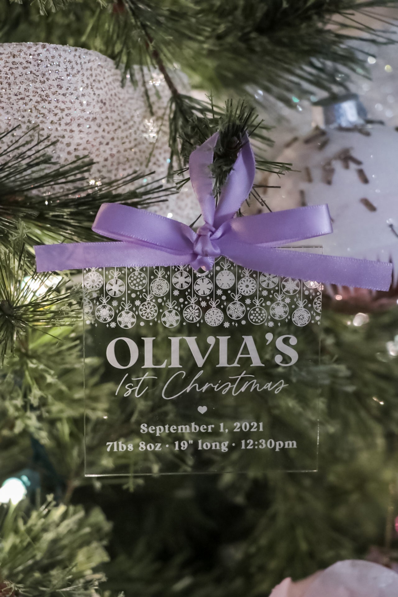 Baby's First Christmas Ornament