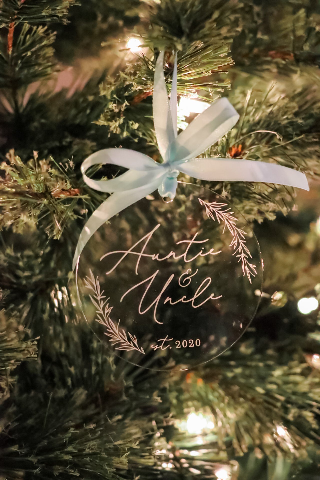 Auntie and Uncle Ornament