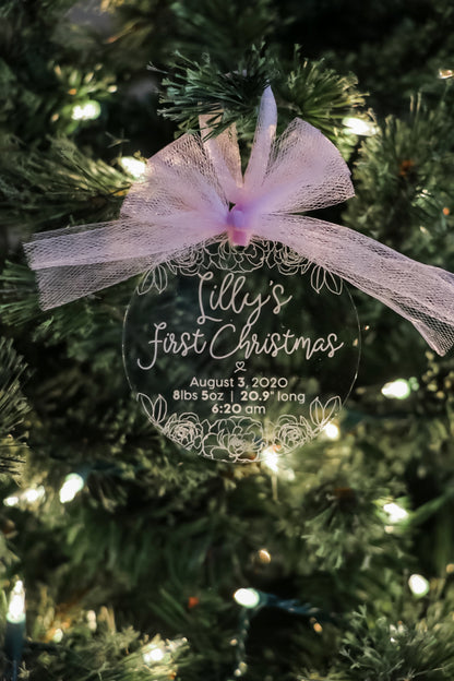 Baby's First Christmas Ornament
