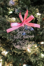 Kids + Baby Milestone Ornaments