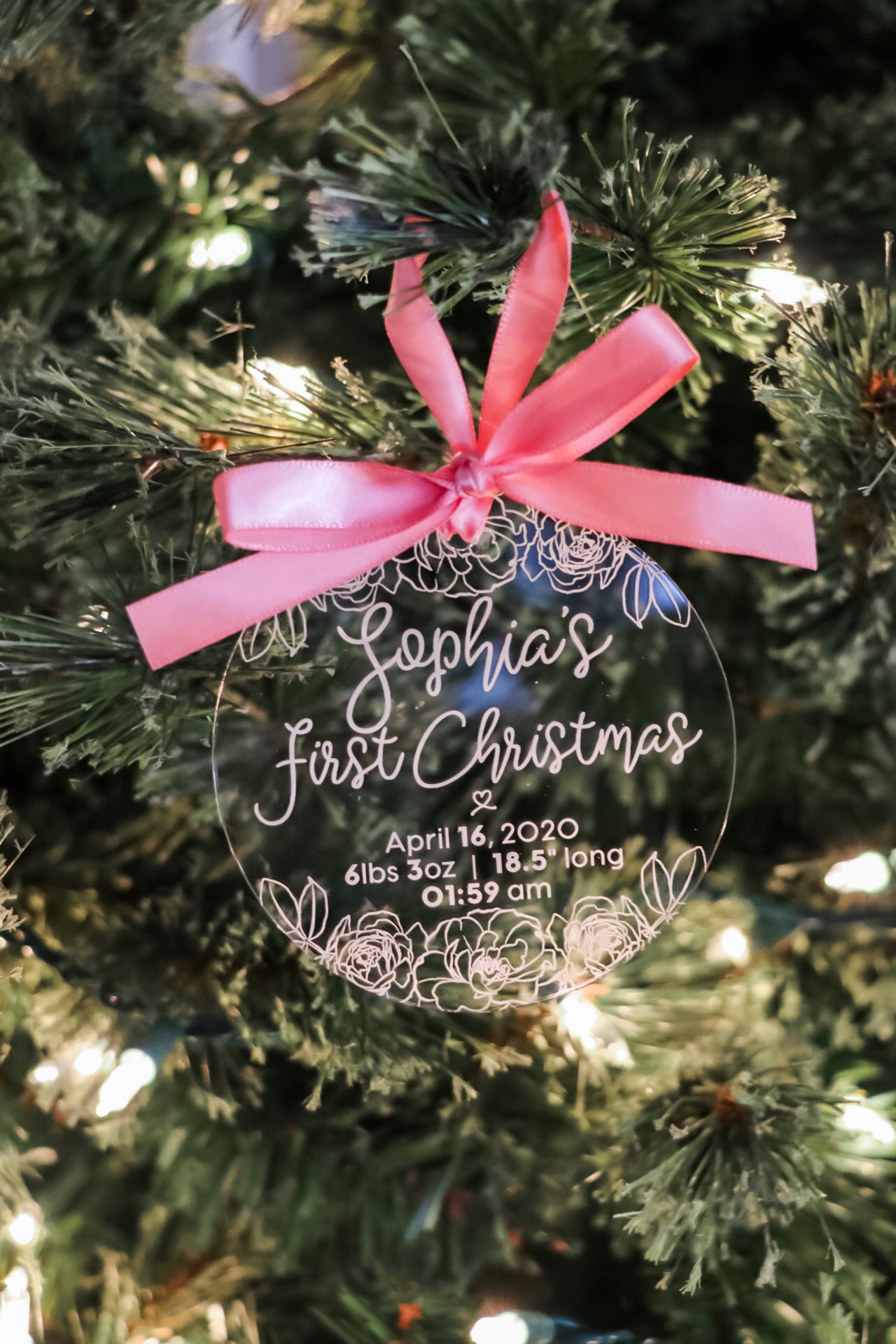 Baby's First Christmas Ornament