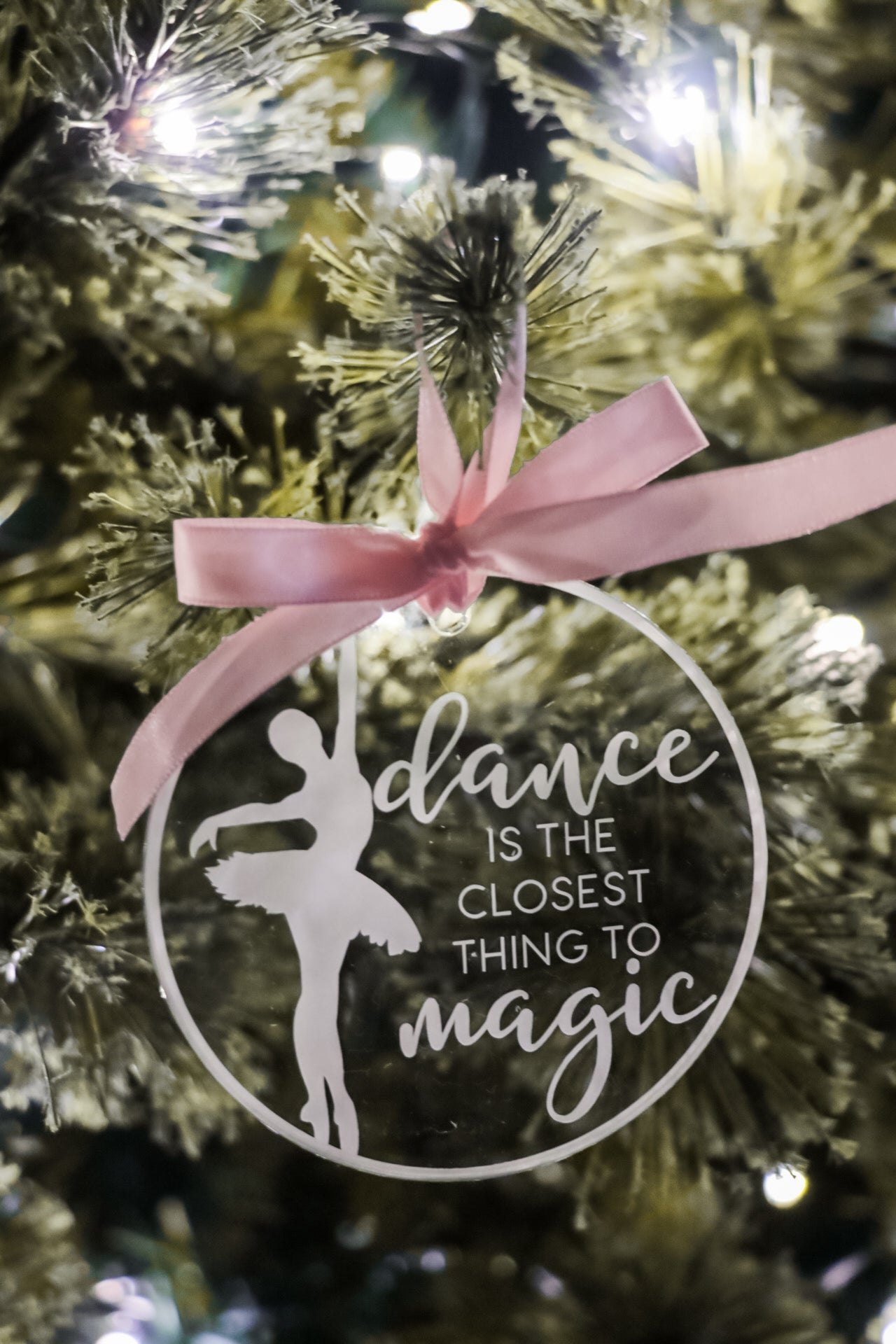 Dance Christmas Ornament