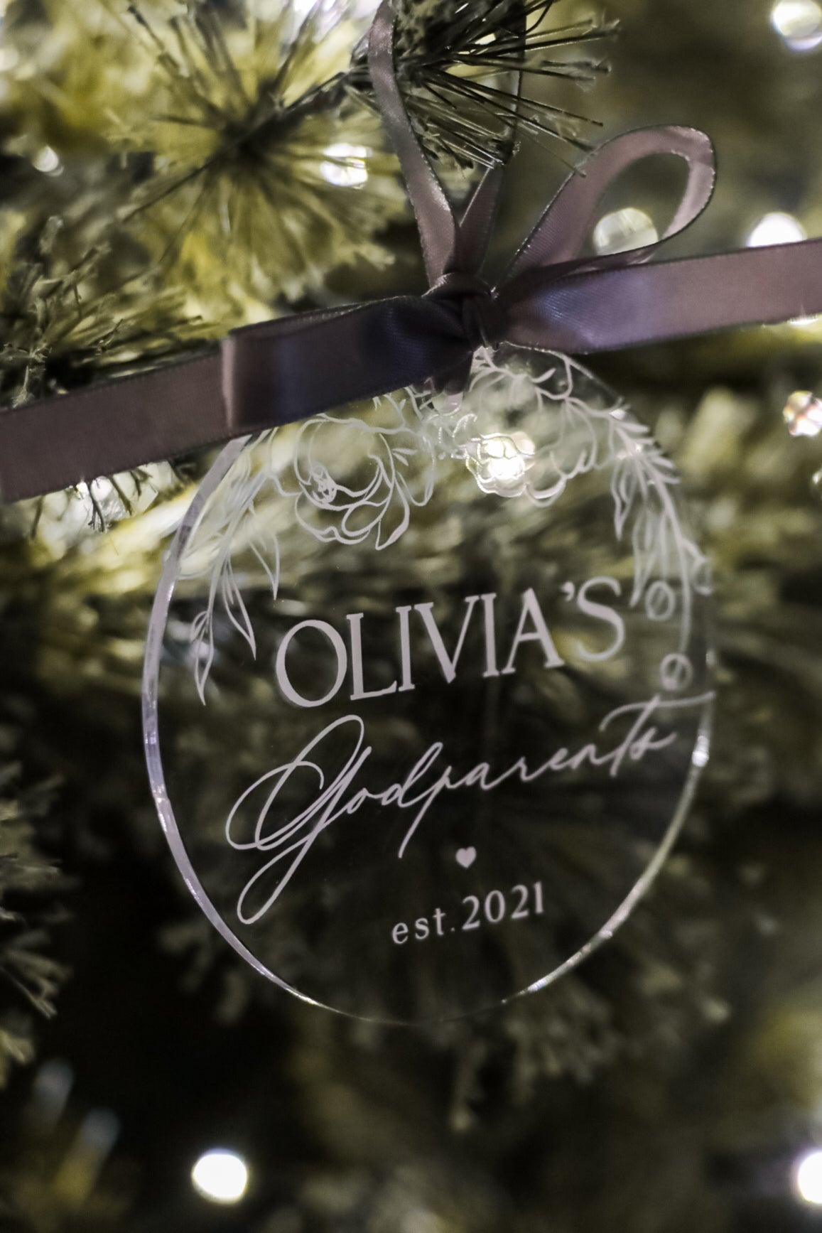 Godparent Ornament