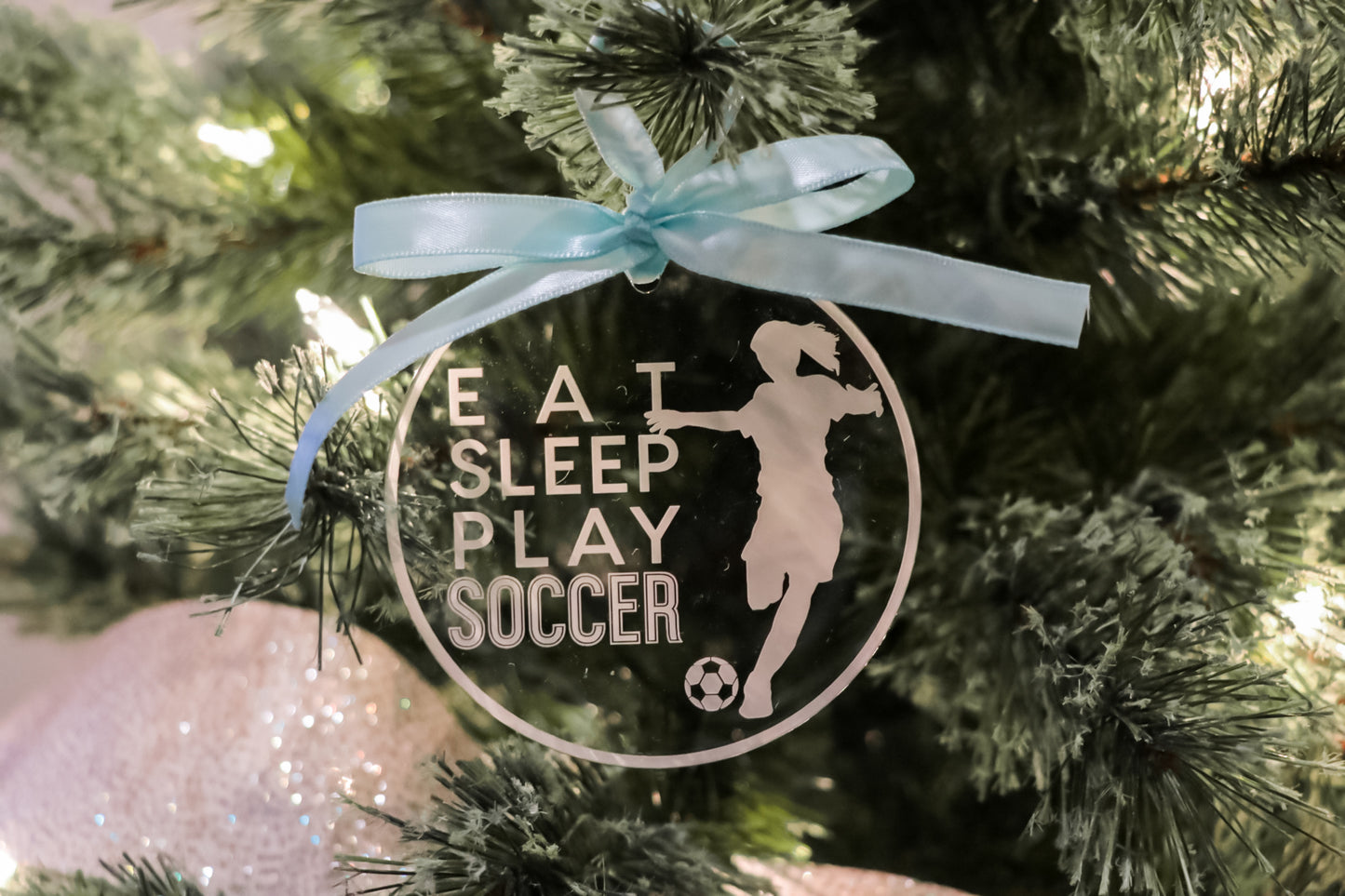 Soccer Christmas Ornament