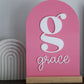Personalized Acrylic Sign