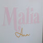 Acrylic Arch Rainbow Personalized Name Sign