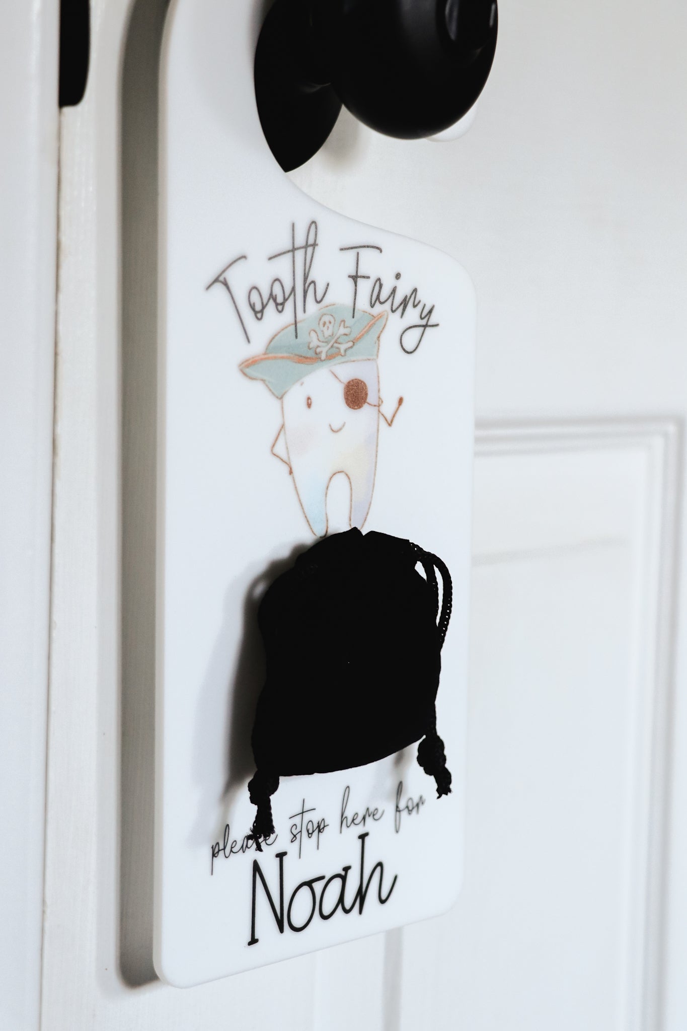 Tooth Fairy Door Hanger | Pirate