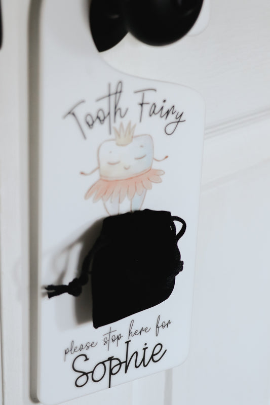 Tooth Fairy Door Hanger | Tutu