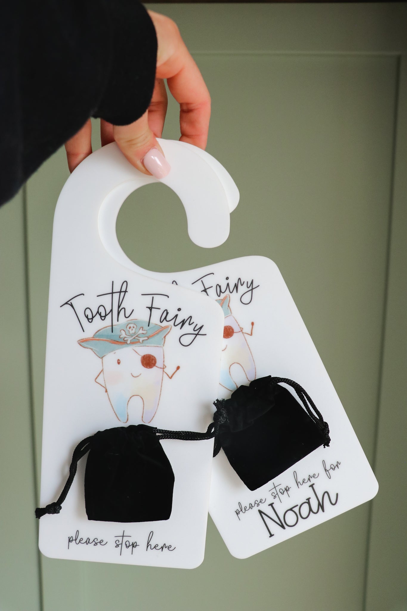Tooth Fairy Door Hanger | Pirate