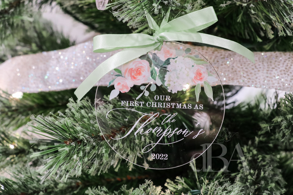 UV Printed Design Christmas Ornaments