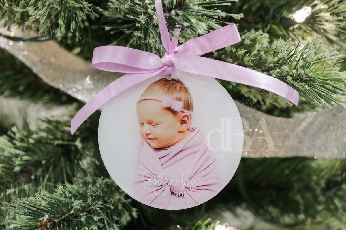 Upload Your Own Photo Ornament
