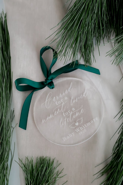 Loved for a Lifetime, Infant Memorial Ornament