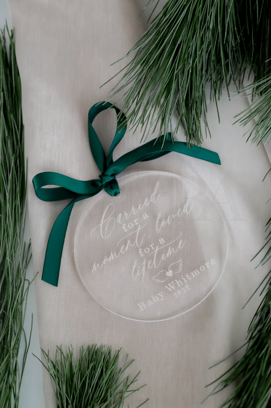 Loved for a Lifetime, Infant Memorial Ornament