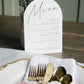 Acrylic Double-sided Table Number / Menu