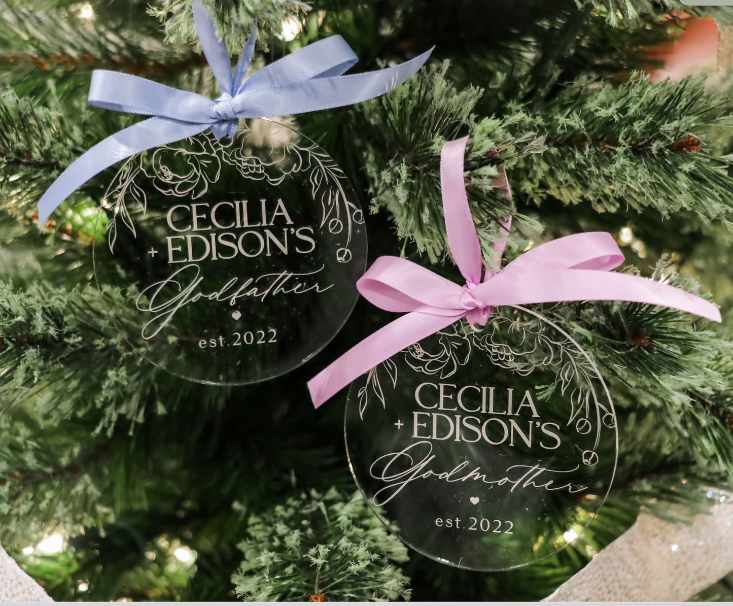 Godparent Ornament