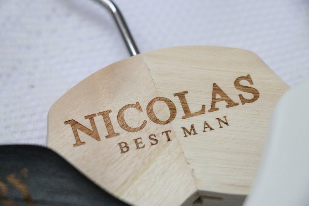 Laser Engraved Hanger