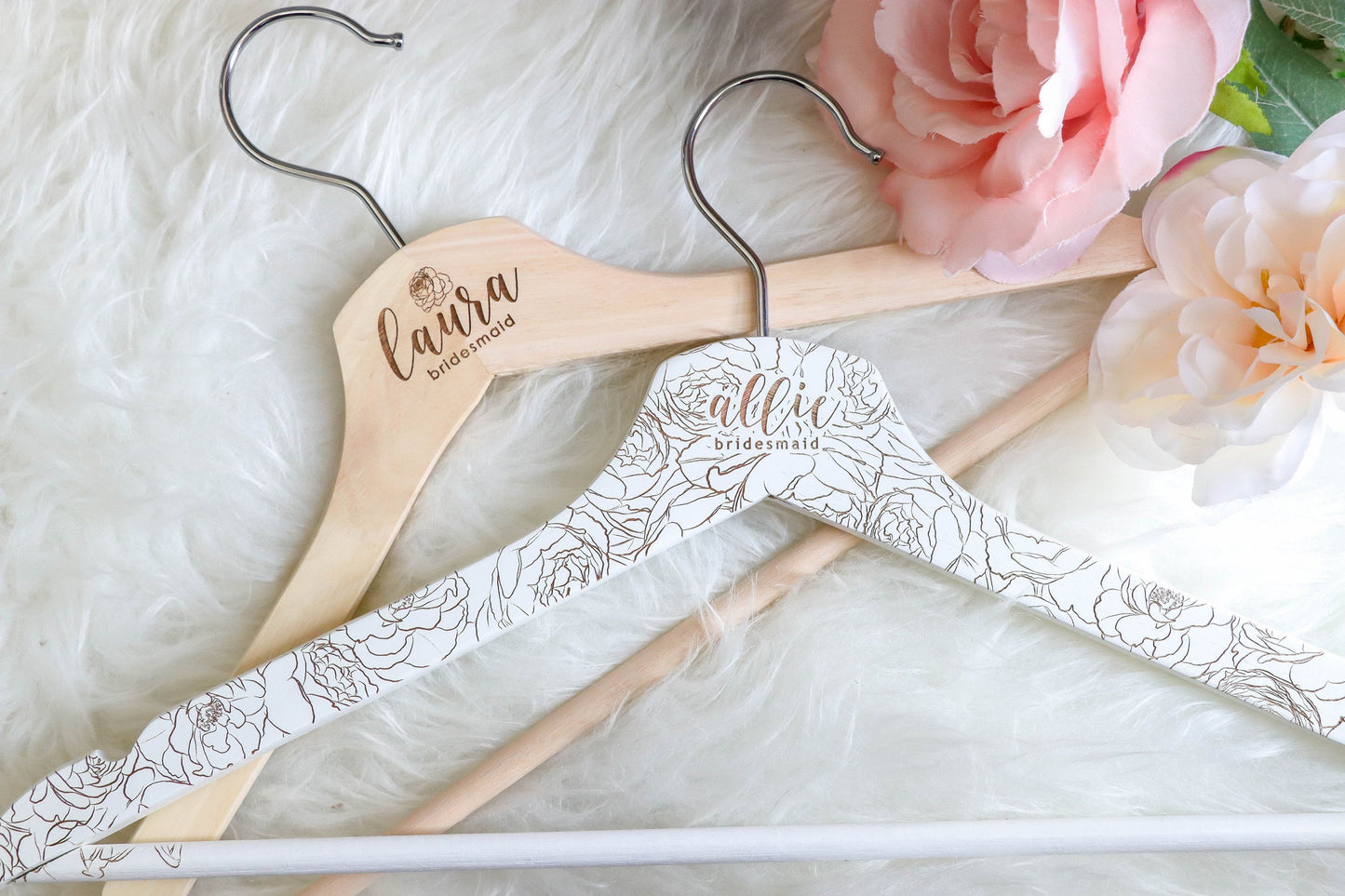 Rose Engraved Hanger