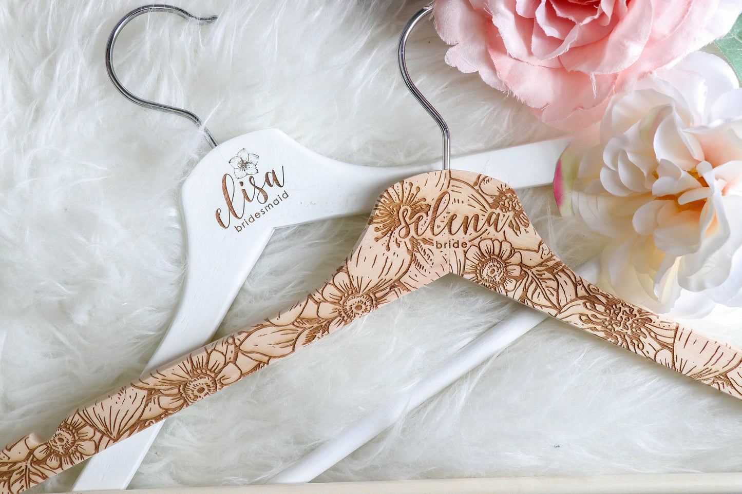 Floral Engraved Hanger