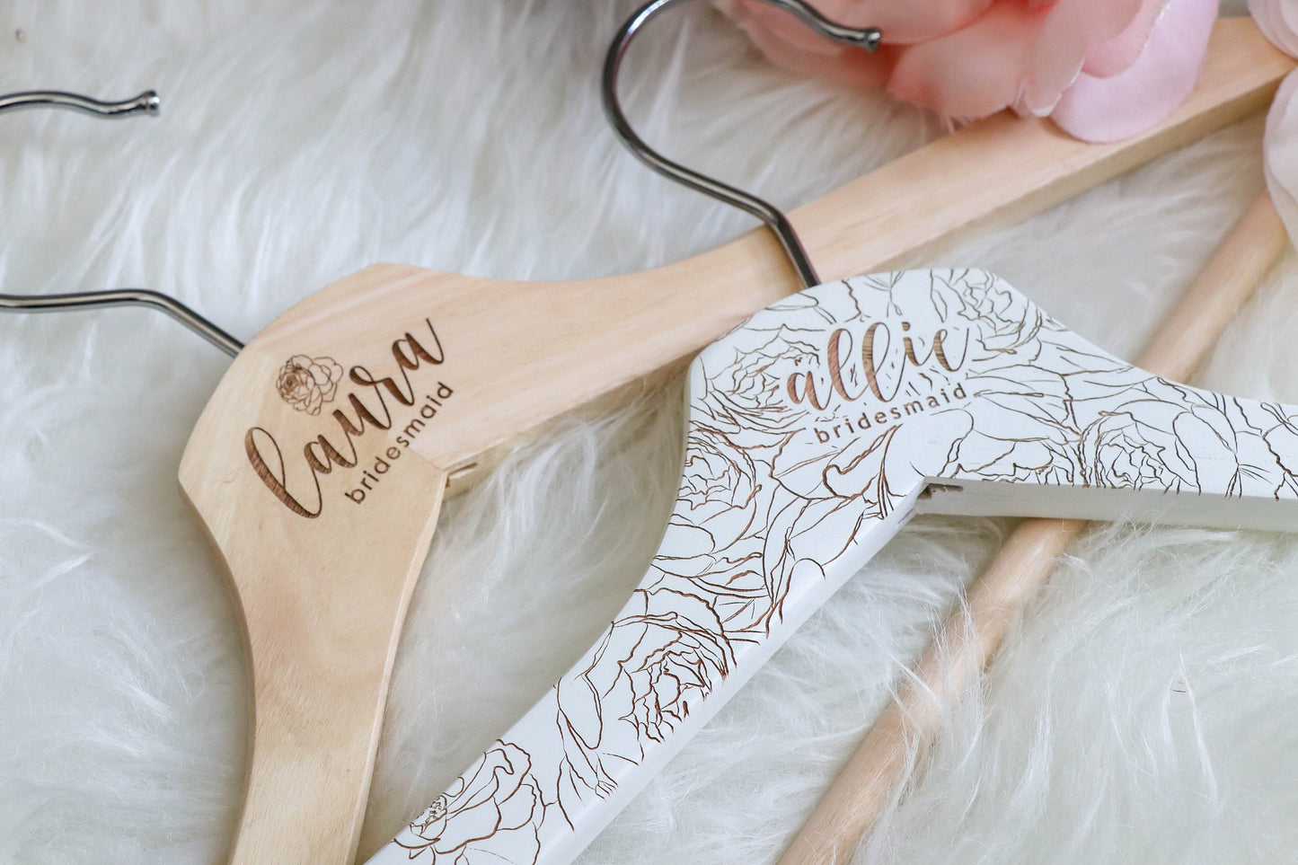 Rose Engraved Hanger