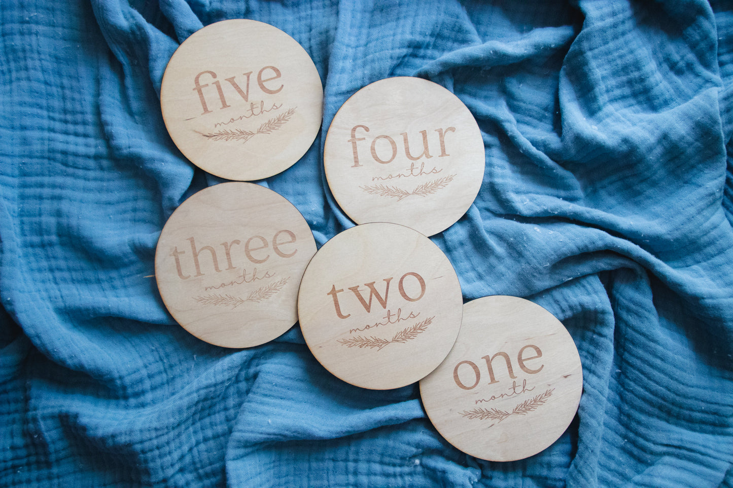 Month Milestone Plates | Laser Engraved Baby Month Milestone Signs, Baby Month Milestones, Month Milestone Sign, Baby Girl, Baby Boy, Rustic
