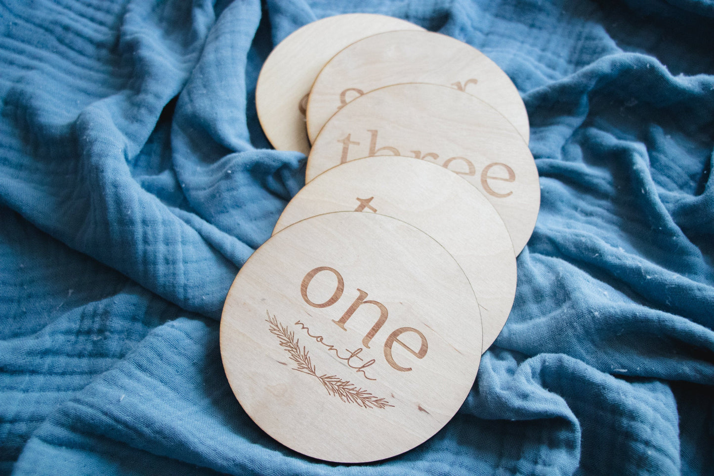 Month Milestone Plates | Laser Engraved Baby Month Milestone Signs, Baby Month Milestones, Month Milestone Sign, Baby Girl, Baby Boy, Rustic