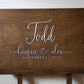 Guest Signing Board