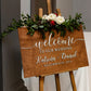 Wedding Welcome Sign