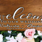Wedding Welcome Sign