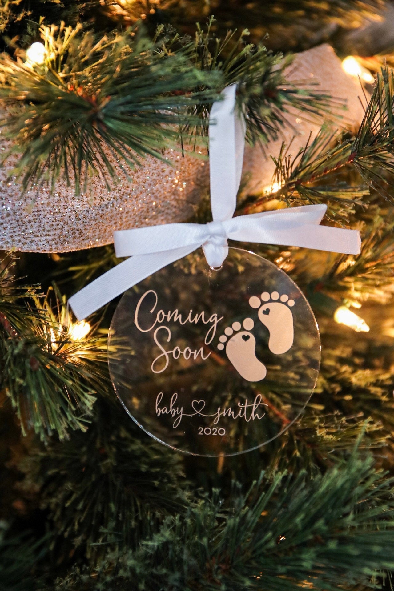 Coming Soon, Pregnancy Ornament