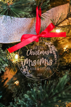 Engagement + Marriage Ornaments