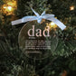 Dad Definition Christmas Ornament