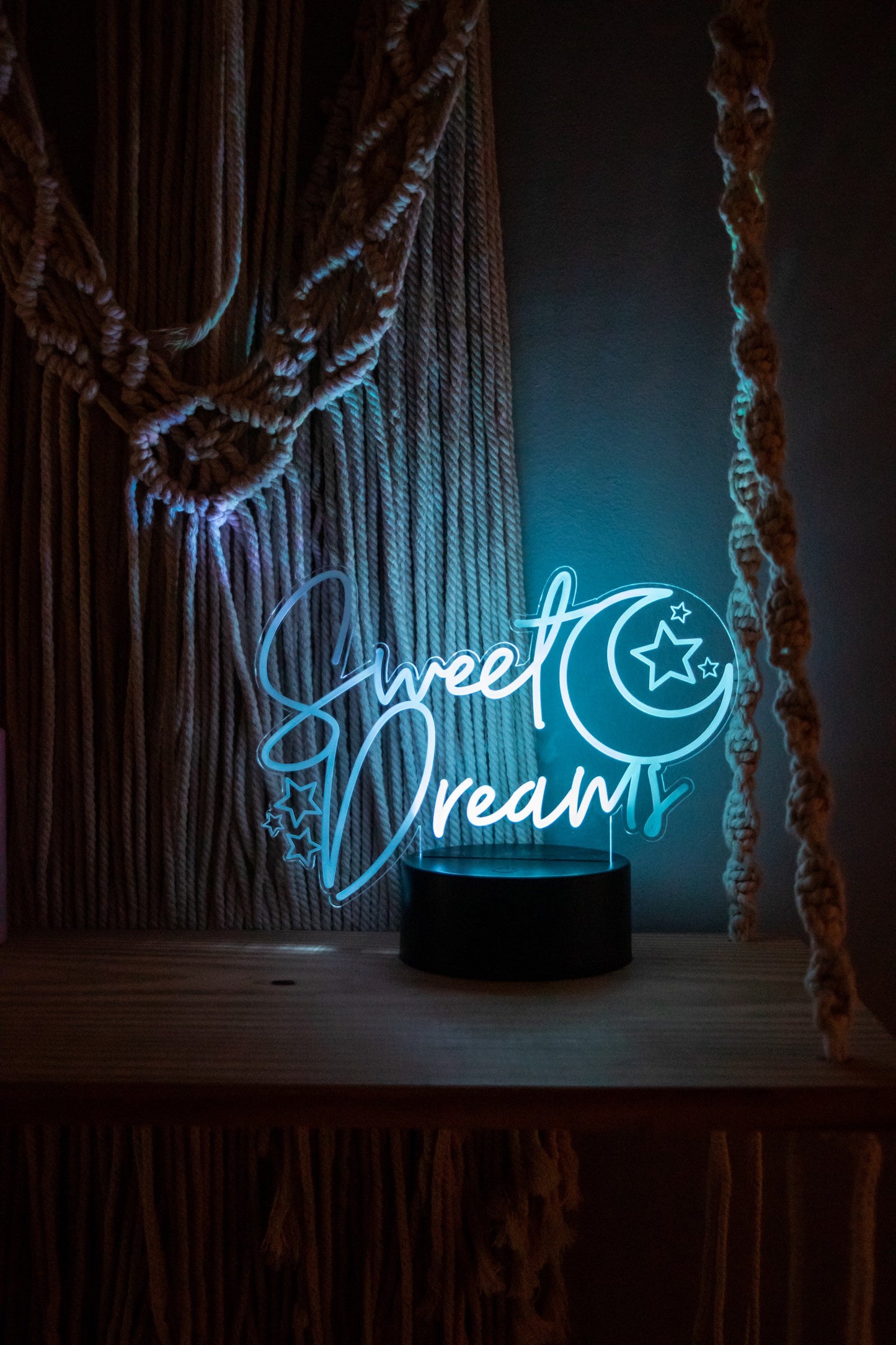 Sweet Dreams LED Night Light | Custom Name Light, Night Light, Kids Room Decor, Nursery decor