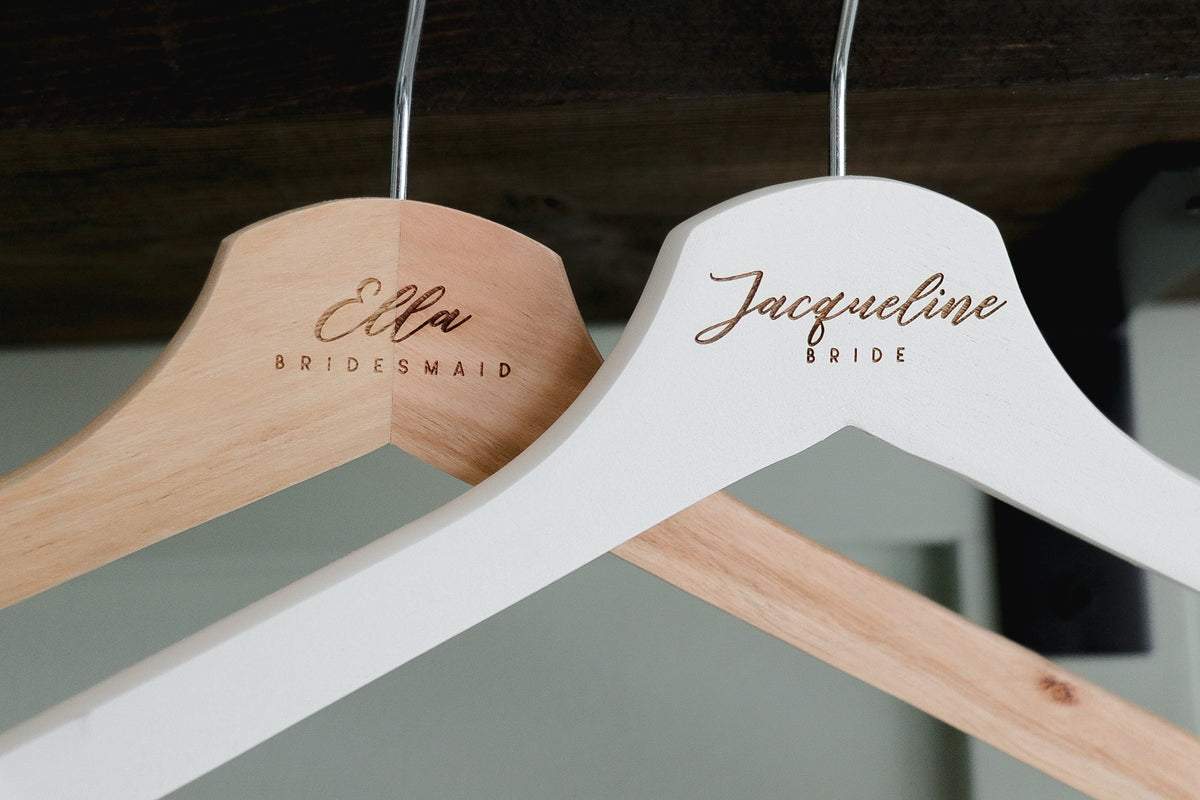 Personalized Bridal Hangers